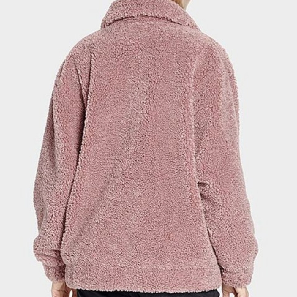UGG  Pink Kaley Teddy Bear Jacket szXS - Picture 5 of 5